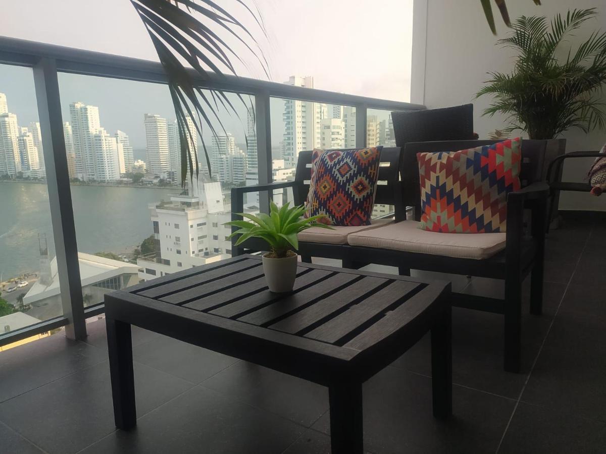 Lujoso Apartamento En Bocagrande Cartagena Ngoại thất bức ảnh