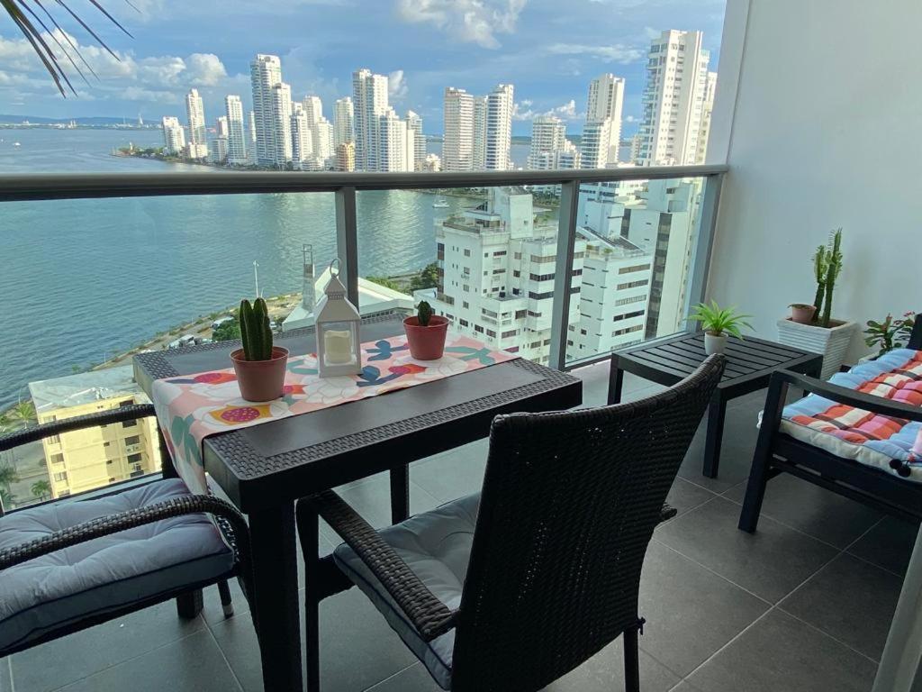 Lujoso Apartamento En Bocagrande Cartagena Ngoại thất bức ảnh